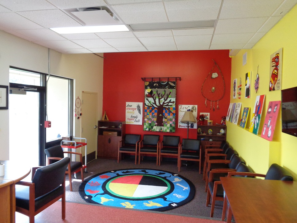Photo d'une salle culturelle de l’établissement de la vallée du Fraser pour femmes.