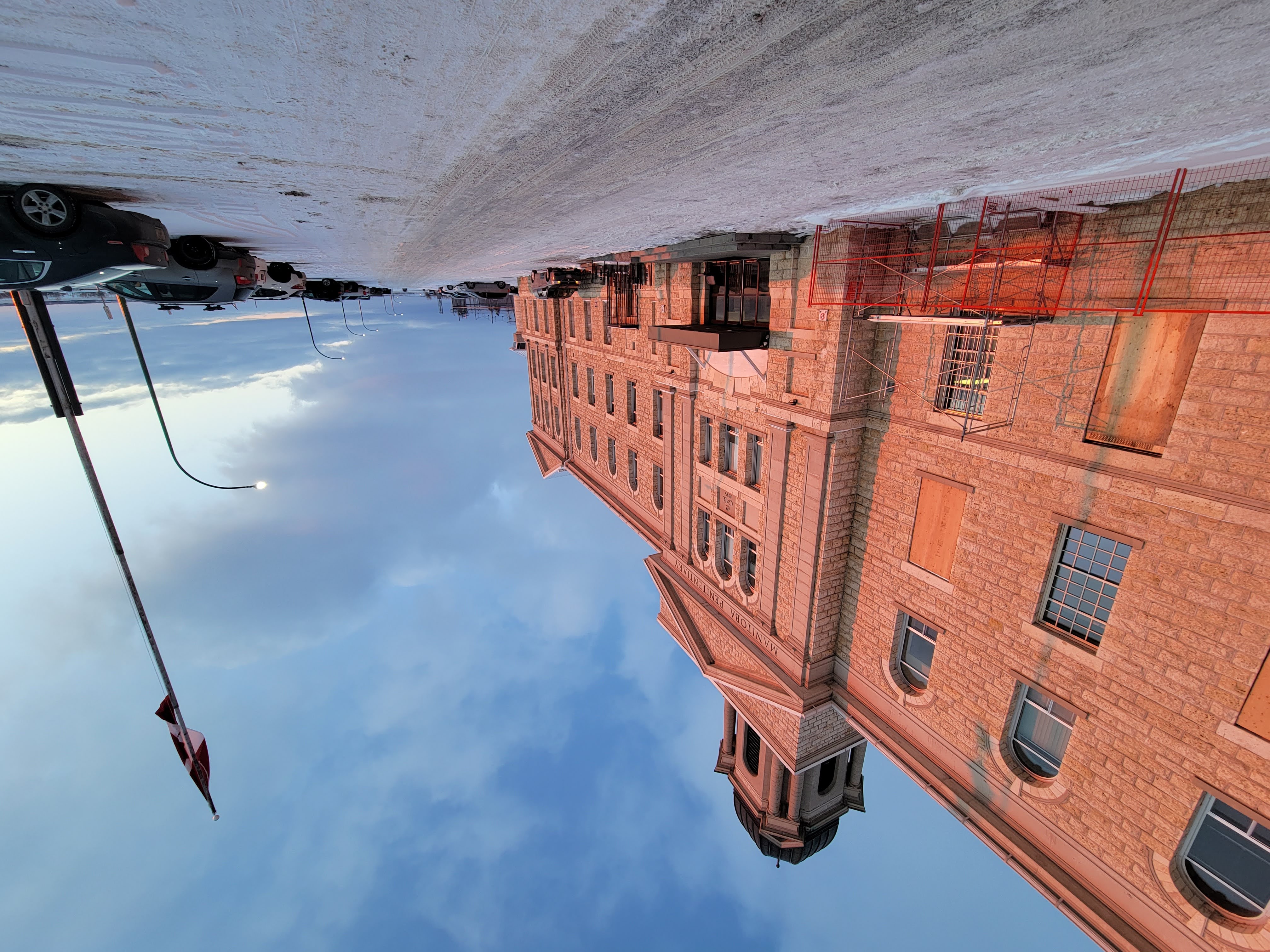 A photo of Stony Mountain Institution, formerly known as Manitoba Penitentiary.