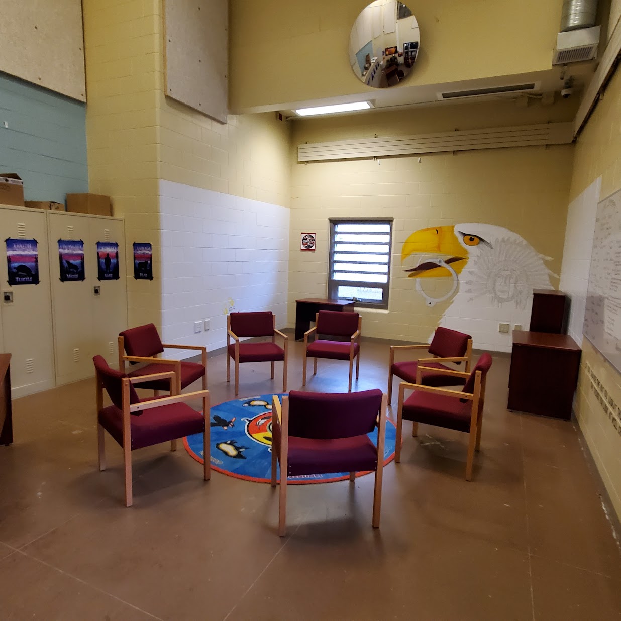 Photo of a program space at Kent Institution.