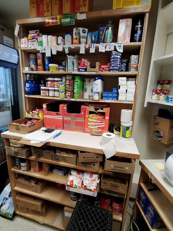 Photo of the inmate canteen at Drumheller Institution